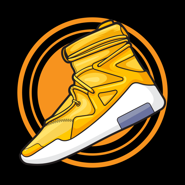 Air FOG 1 Yellow Sneaker by milatees