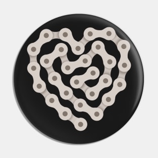 Love Biking Pin