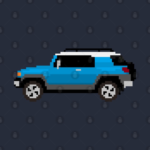 Toyota FJ Cruiser Pixelart by retsbor10@comcast.net