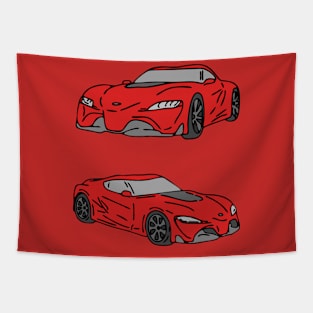 duo super car Tapestry