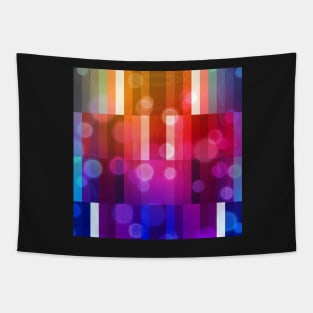 Colorful Abstract Pattern Tapestry