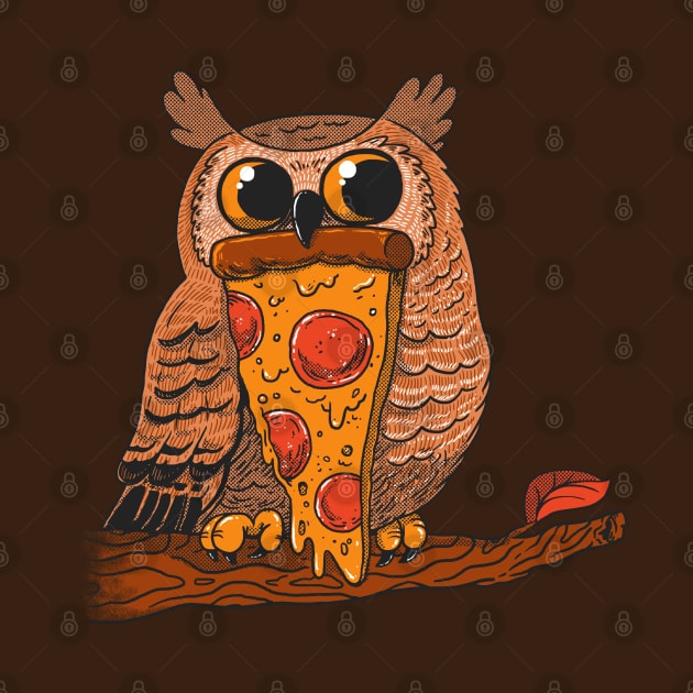 Pizza Owl by ppmid