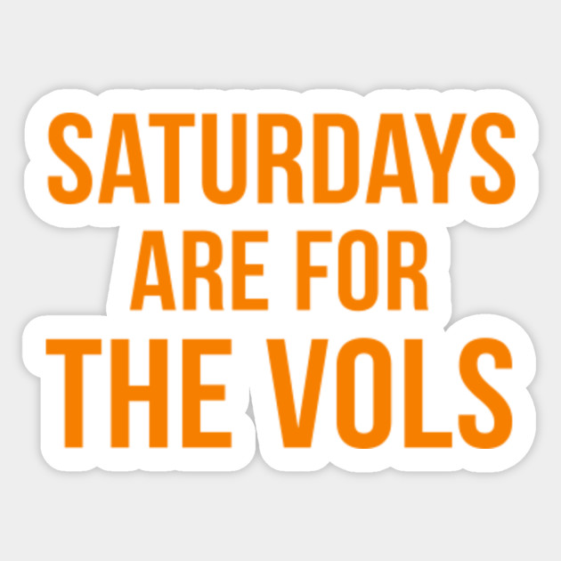 The Saftv Tennessee Vols Sticker Teepublic