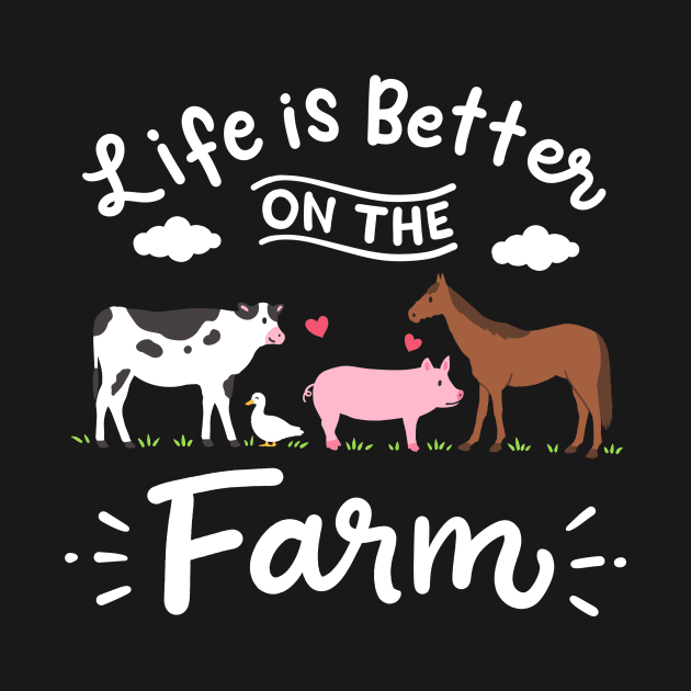 Farm Farmer Farm Animals by KAWAIITEE