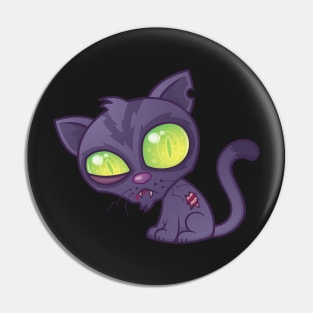 Zombie Kitty Pin