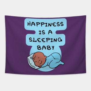 Happiness is a Sleeping baby - Type 3 Tapestry