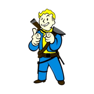 Vault Boy Retro Hero T-Shirt