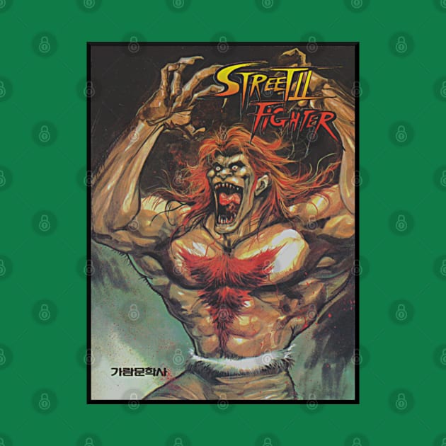 Blanka - Korean Street Fighter 2 Manga by retroworldkorea