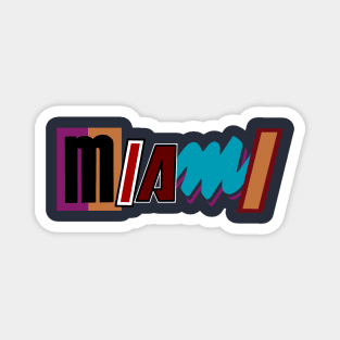 Miami New Logo Magnet