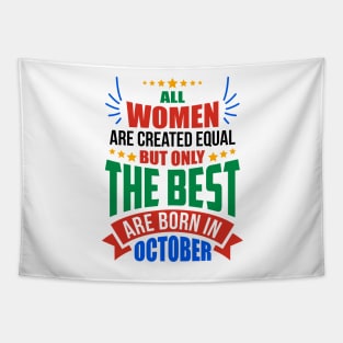 OCTOBER Birthday Special - WOMEN Tapestry