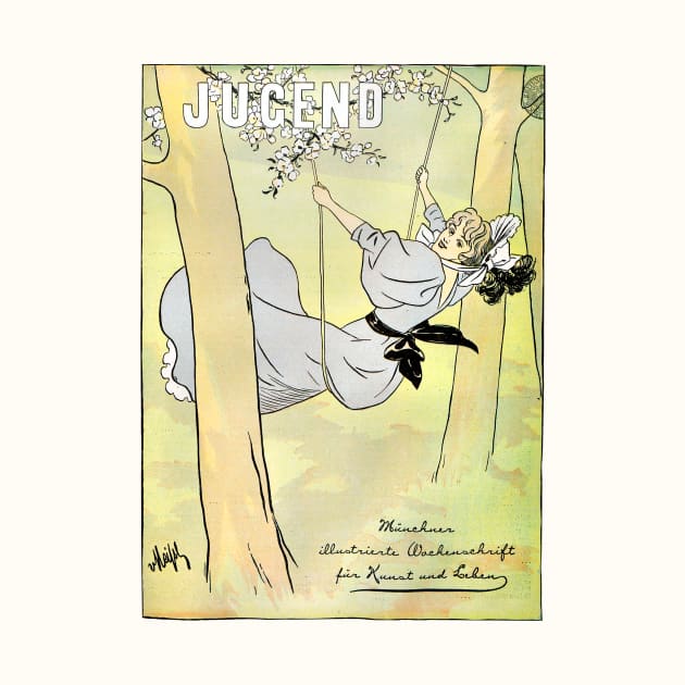 Jugend Cover, 1896 by WAITE-SMITH VINTAGE ART