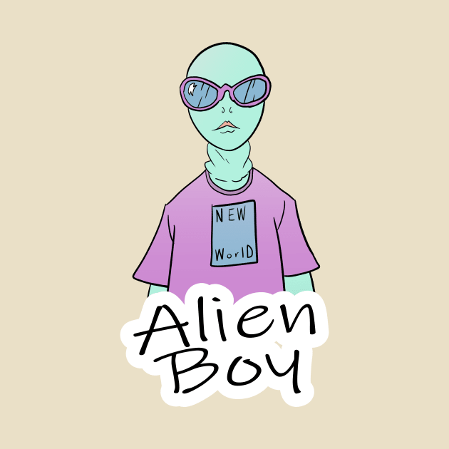 alien boy by PowerSurgeX1