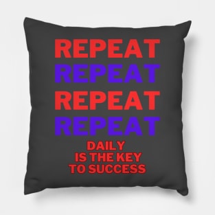 The key to success Pillow