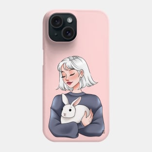 Pink Bunny Phone Case