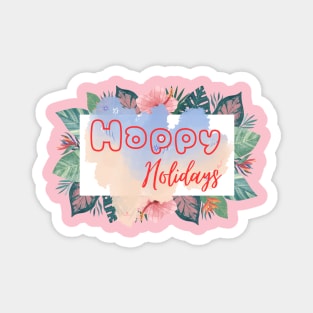 Happy Hollydays Magnet