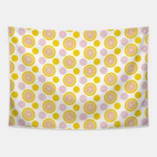 Summer Citrus Pattern - light Tapestry