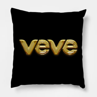 Gold VeVe Logo - VeVe App - VeVe NFT Pillow