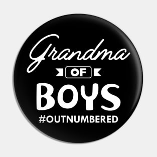 Grandma of boys #outnumbered Pin