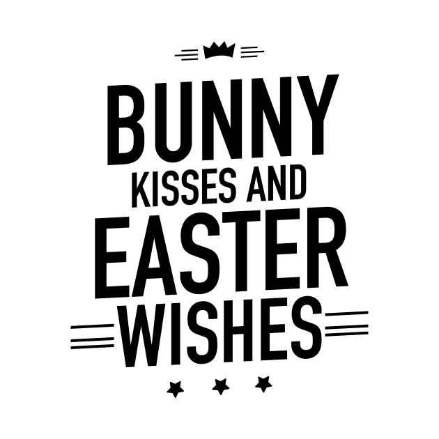 Bunny kisses and easter wishes by TextFactory