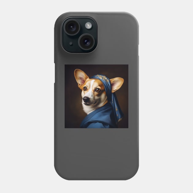 Corg with the Perky Ears Phone Case by AtomicChonk