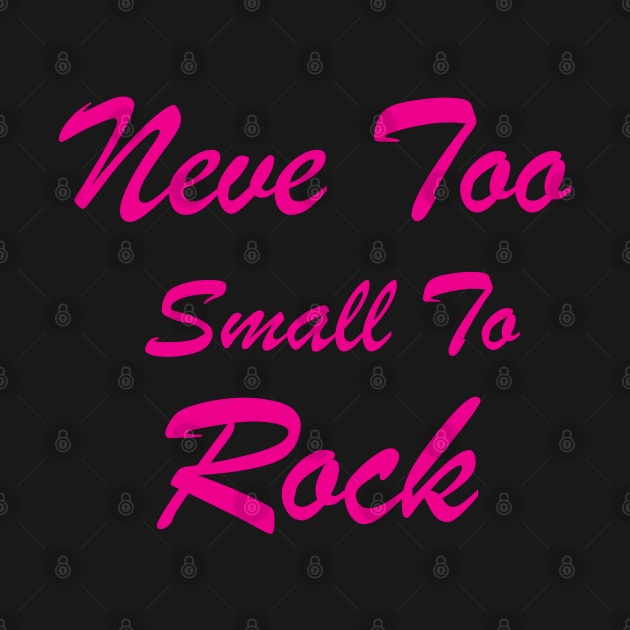 never too small to rock by bisho2412