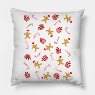 GINGERBREAD Men Christmas Pillow