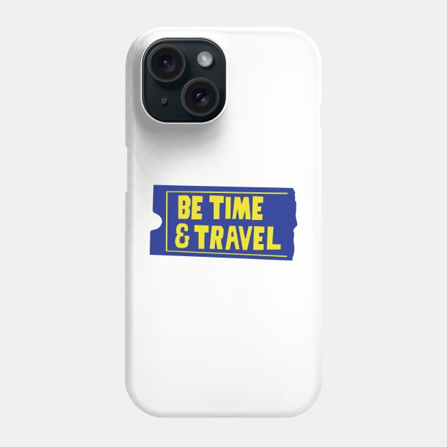 Be Time & Travel Blockbuster Parody Phone Case by Sparkleweather