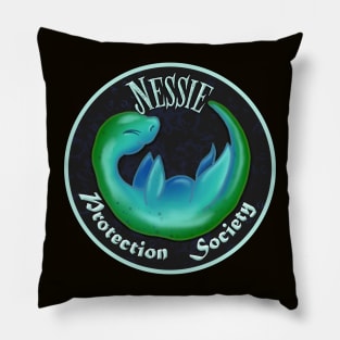 Join the Nessie Protection Society! Pillow