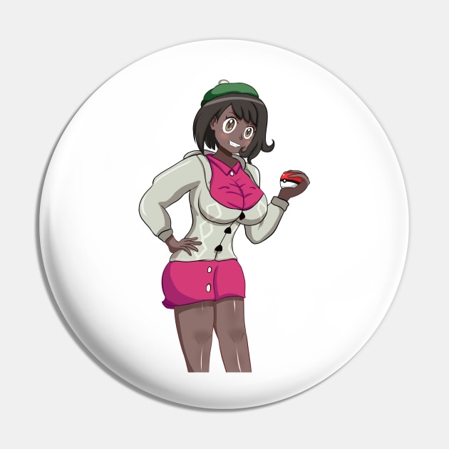 Monster Female Protagonist Dark Skin (Big Chest) Pin by Thatfreakgivz