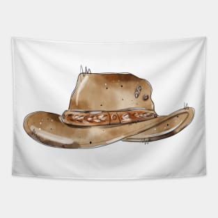 Cowboy hat .Country western Tapestry