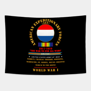 AEF - The war to end all wars - WWI SVC - Streamer - Campaign - WWI X 300 Tapestry