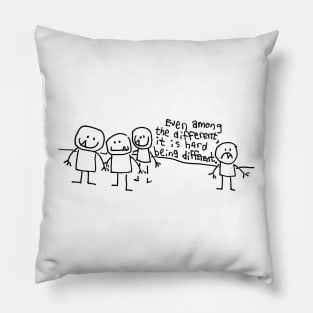 being different Pillow