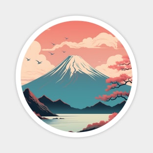 Mount fuji Magnet