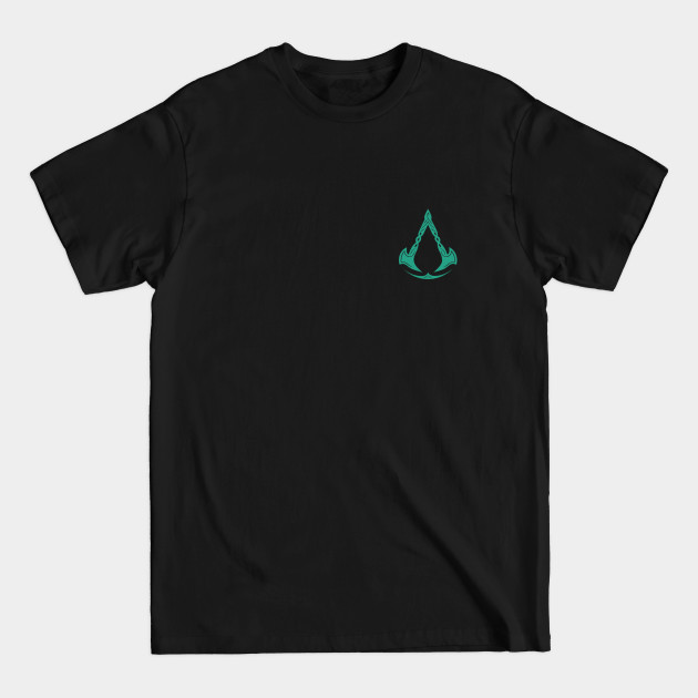 valhalla (little logo blue) - Assassins Creed - T-Shirt