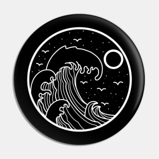 huge wave Pin