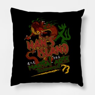 Han's Island Martial Arts Tournament Pillow