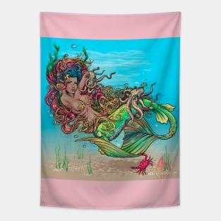 Mermaid Reva Prisma Tapestry