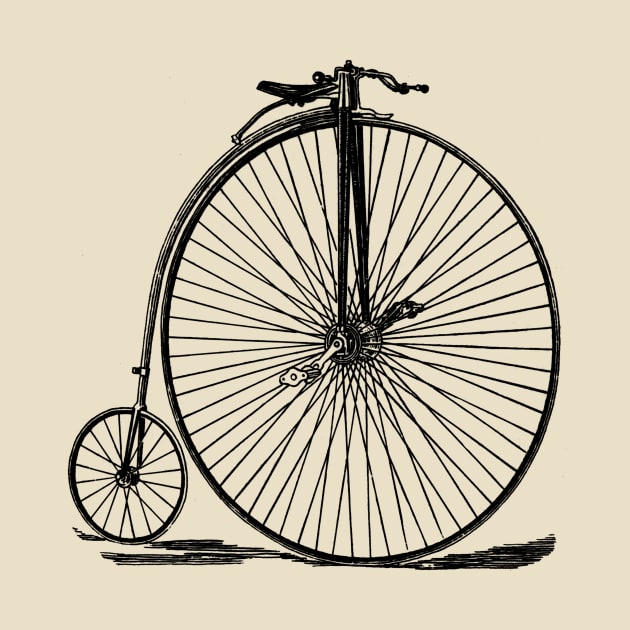 Penny Farthing Bicycle by giddyaunt