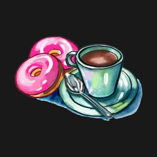 Coffee and donuts T-Shirt