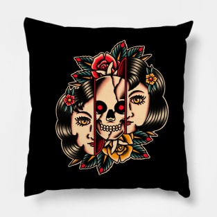 Women skull Pillow