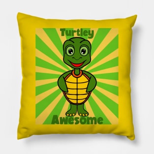 AWESOME  Funny Turtle Pillow