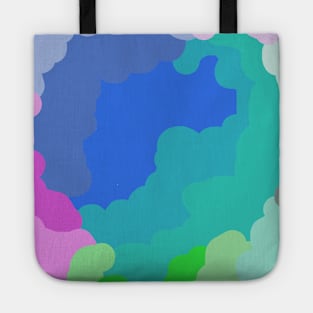 Rainbow color palette Tote