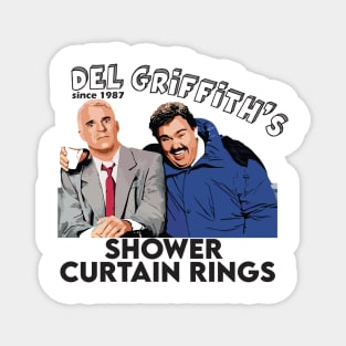 Del Griffith's Since 1987 - Shower Curtain Rings Magnet