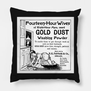 Vintage 1890's Advertisement Pillow