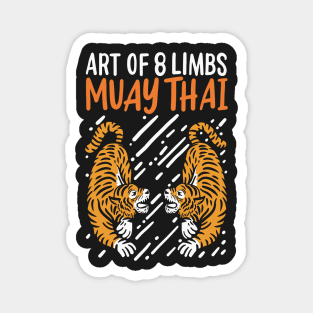 MUAY THAI: 8 Limbs Gift Magnet