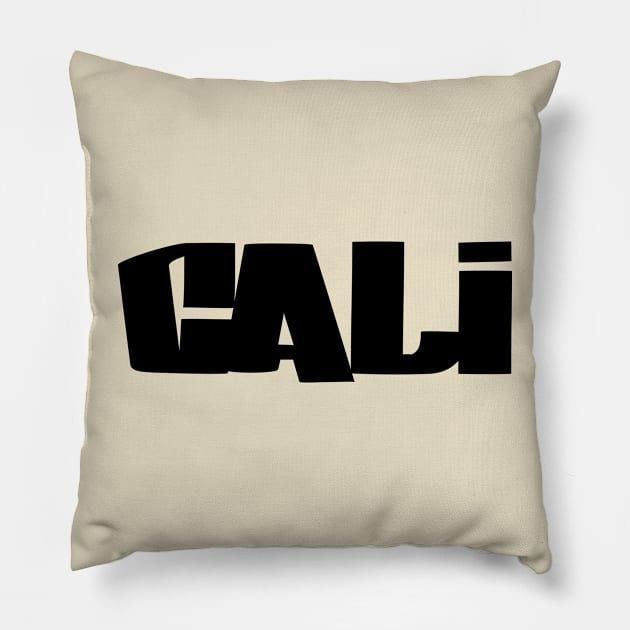 Cali - South America - California - West Coast Pillow by LenTauroPhoto