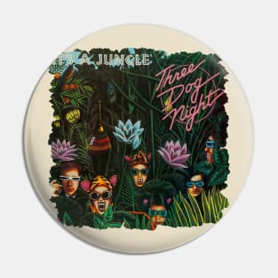 its a jungle vintage Pin