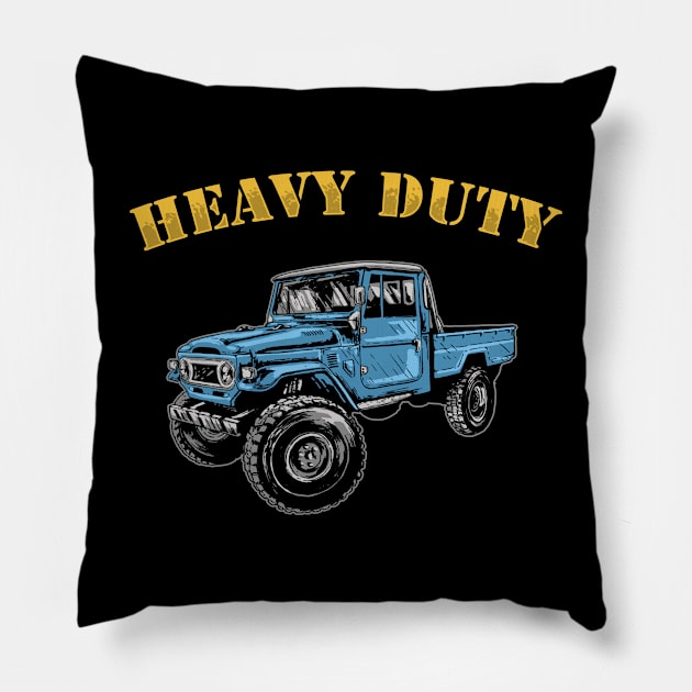 JAPANESE OFFROAD Pillow by WYB 