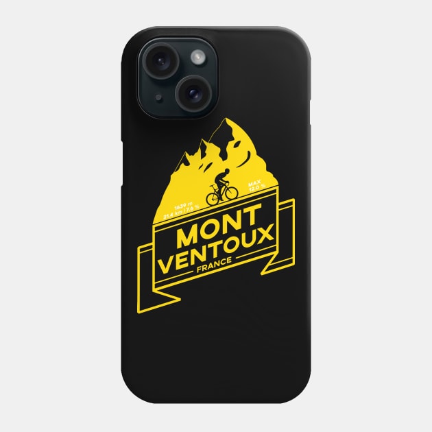 Mont Ventoux, Road Cycling Climb Phone Case by Dreamy Panda Designs