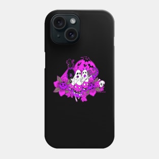 Halloween Love in Pink Phone Case